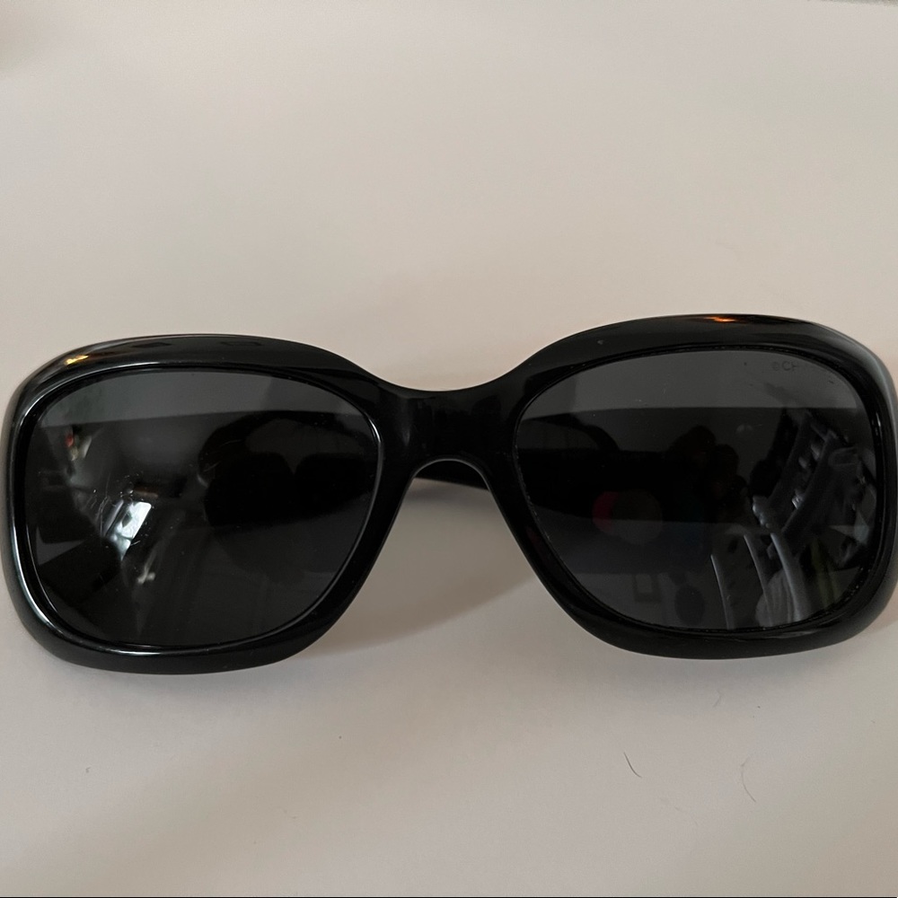 Black vintage Chanel sunglasses